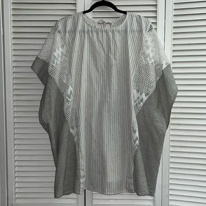 Jonathan Simkhai crotchet poncho boho festival